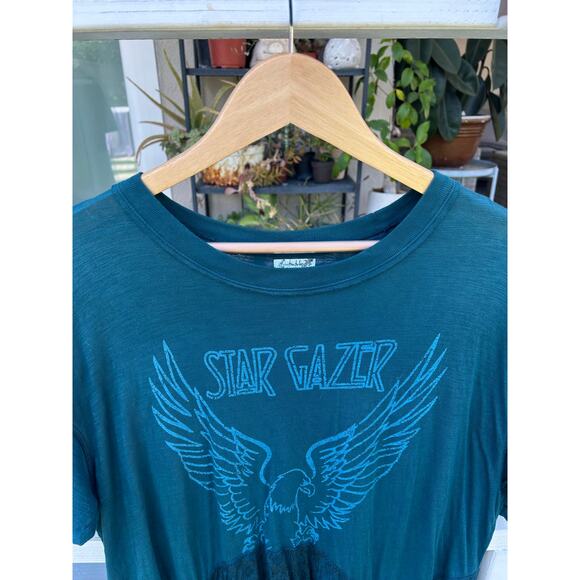 Free People The Jerry Lounge cotton T-shirt / oversized dress size XS - Picture 5 of 7